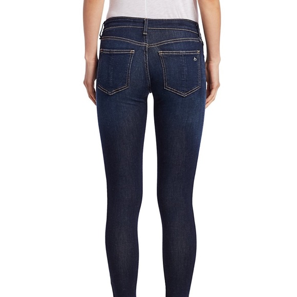 rag & bone mid rise skinny jeans size 27 - Picture 4 of 7